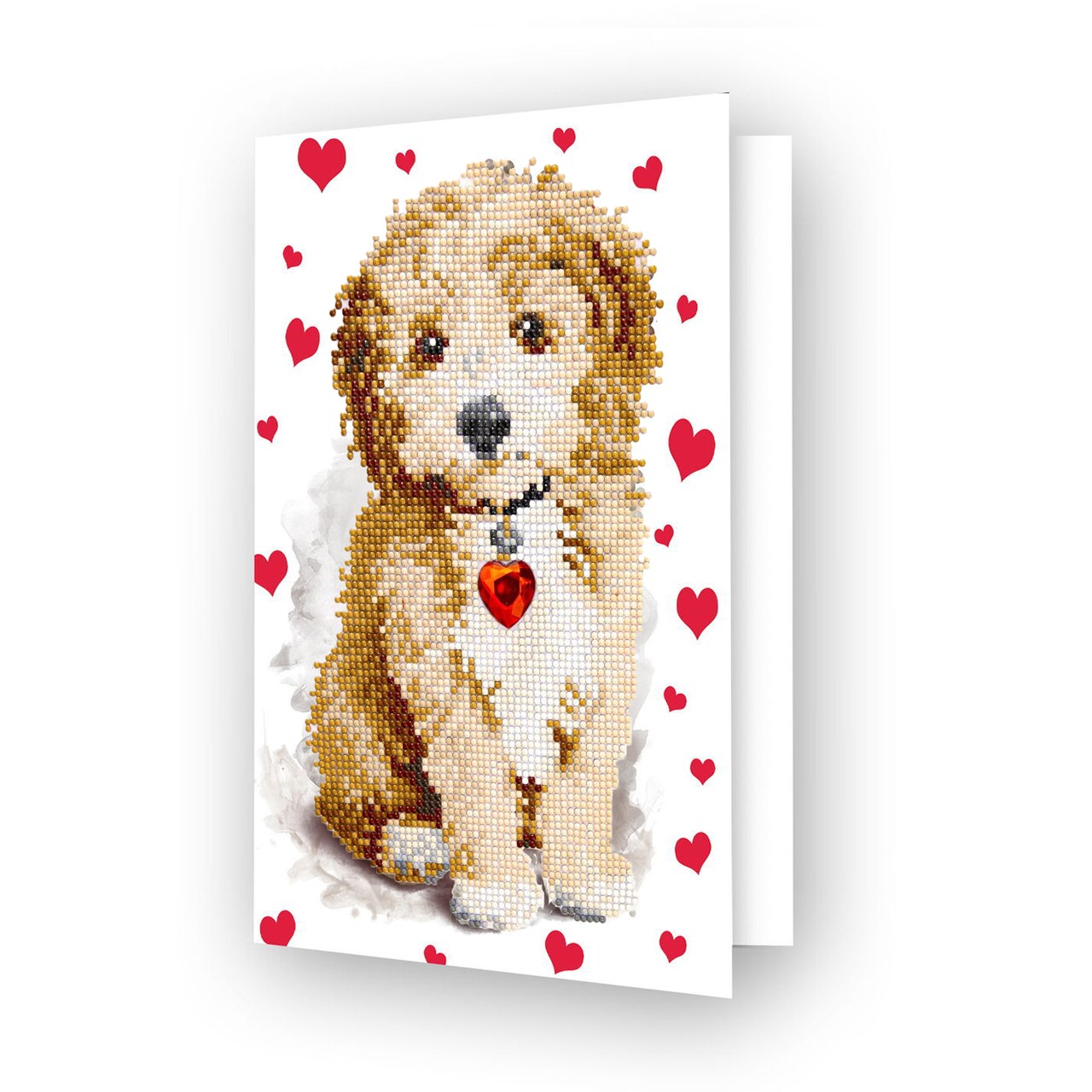 Diamond Dotz Lovely Boy Card Diamond Painting Kits for Adults - Diamond Art Kits a Relaxing Creative Craft Kit with Dotz Gems